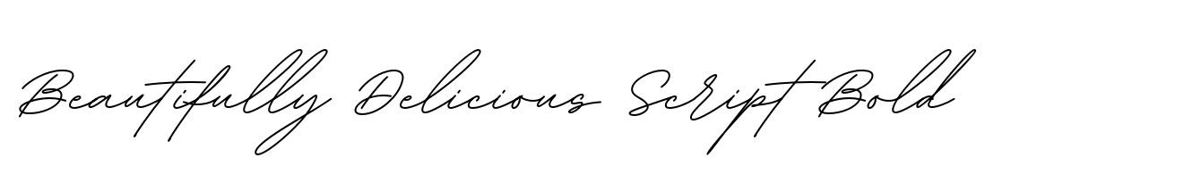 Beautifully Delicious Script Bold Font | Webfont & Desktop | MyFonts